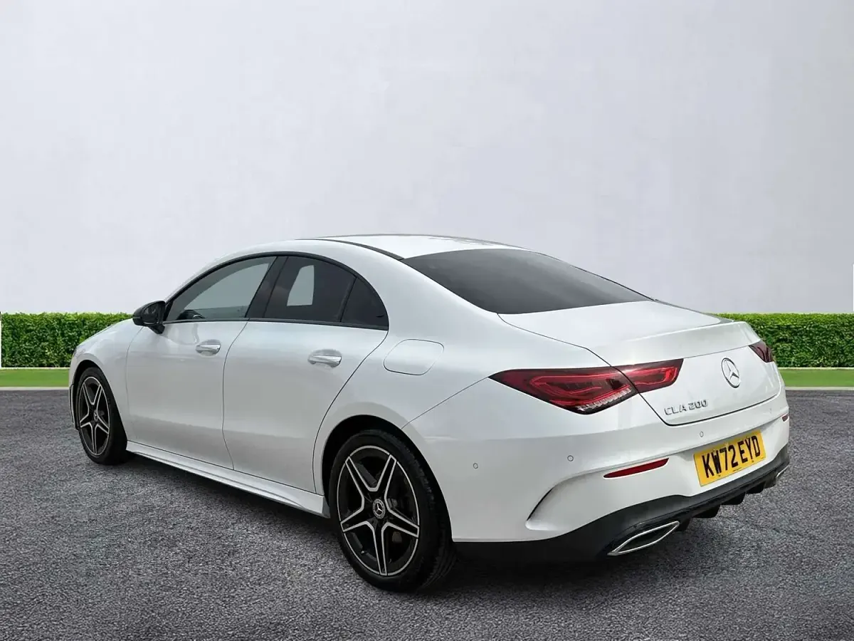 Used Mercedes CLA200 AMG Line Premium 2023 White Coupe