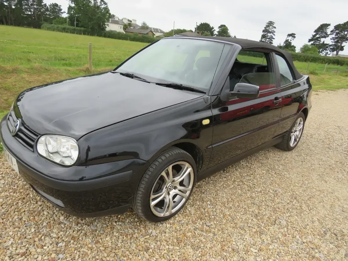 Used VW Golf S 1999 Black Cabriolet