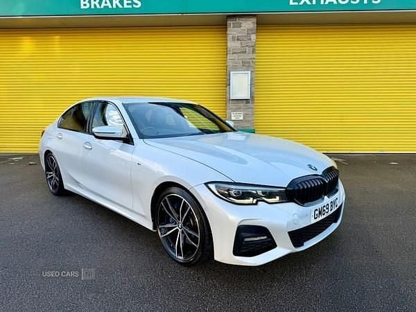 White Used 2020 BMW 330 M Sport Sedan | £19,250 (Fair price) - Image 1/4