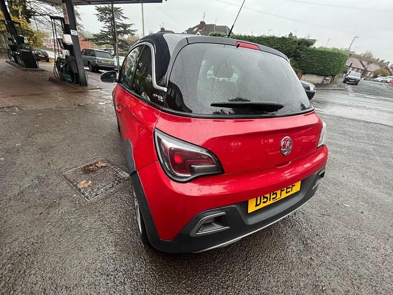 Used Vauxhall Adam Rocks 2015 Red Hatchback