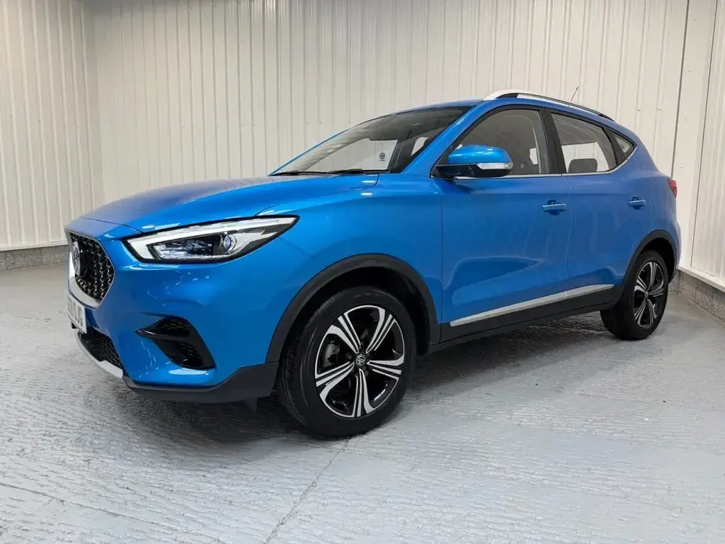 Used MG ZS Excite 106 HP (77 kW) 2021 Blue SUV