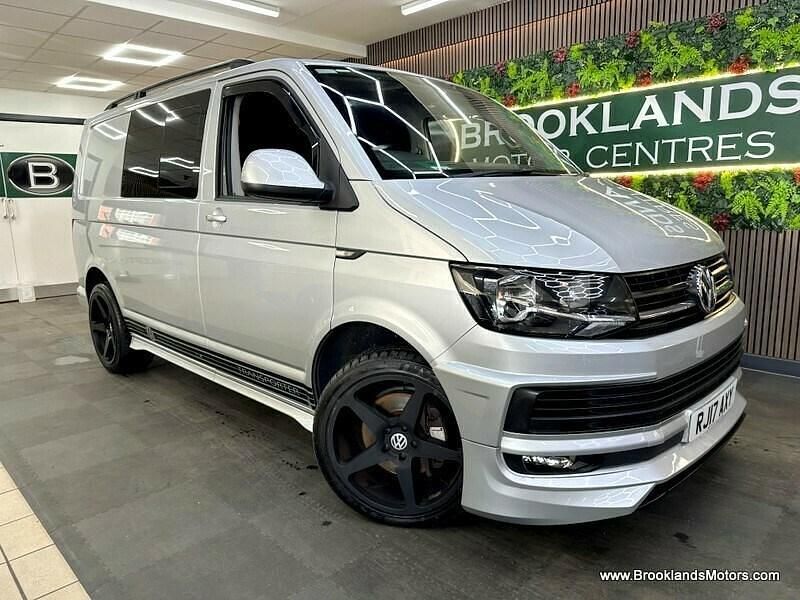 Begagnad VW Transporter Highline 2017 Silver Van