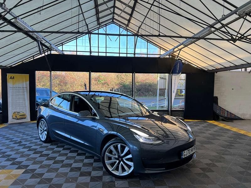 Grey Used 2020 Tesla Model 3 Long Range AWD Sedan | £13,329 (Super price) - Image 1/3