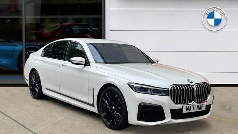 White Used 2021 BMW 730 M Sport Sedan | £32,900 (Fair price) - Image 1/4
