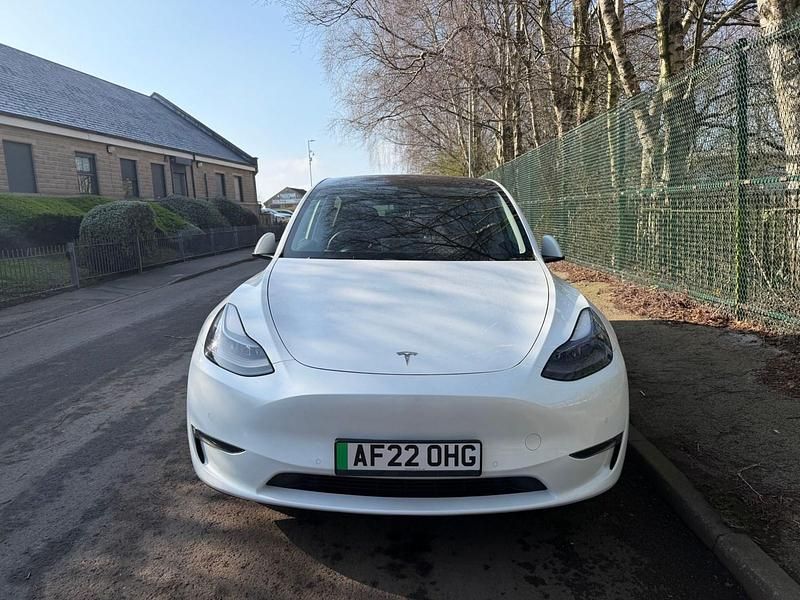 Used Tesla Model Y Long Range AWD 282 kW (384 HP) 2022 White SUV