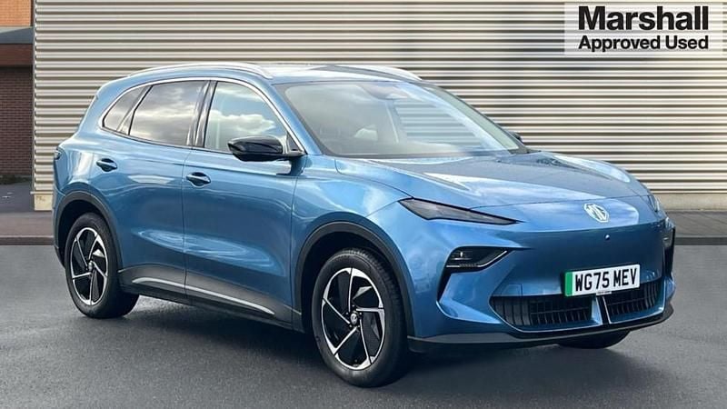 Used MG MG5 EV Trophy 169 kW (231 HP) 2025 Blue Estate