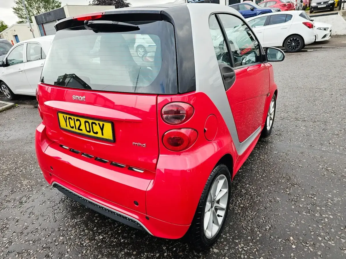 Used Smart ForTwo Coupé Passion 2012 Red Coupe