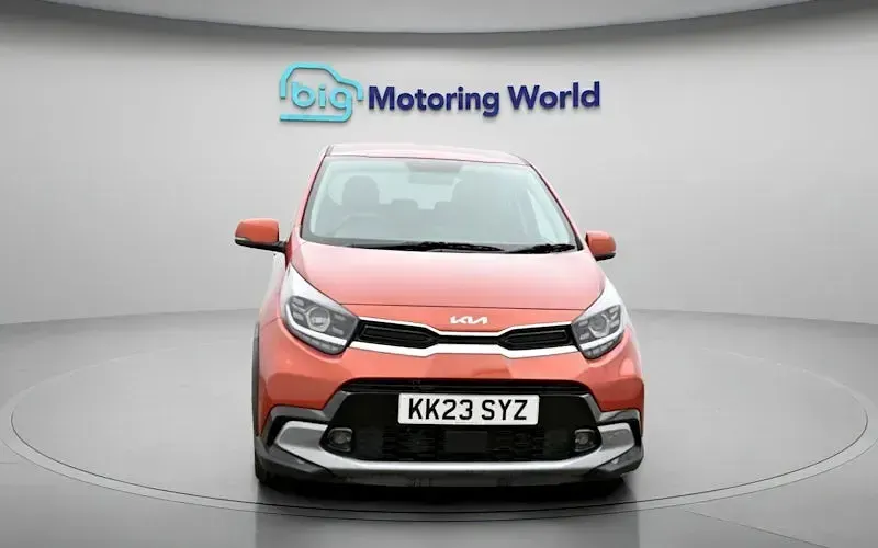 Used Kia Picanto X-Line 67 HP (49 kW) 2023 Orange Hatchback