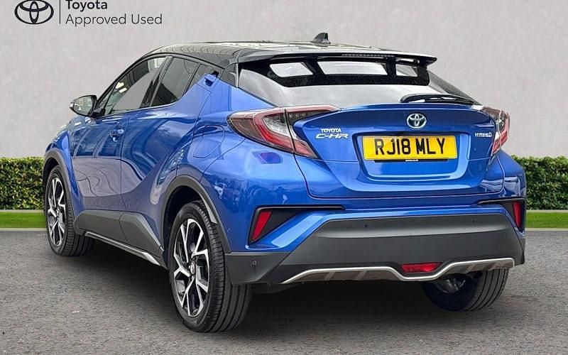 Used Toyota C-HR 122 HP (89 kW) 2018 Blue SUV
