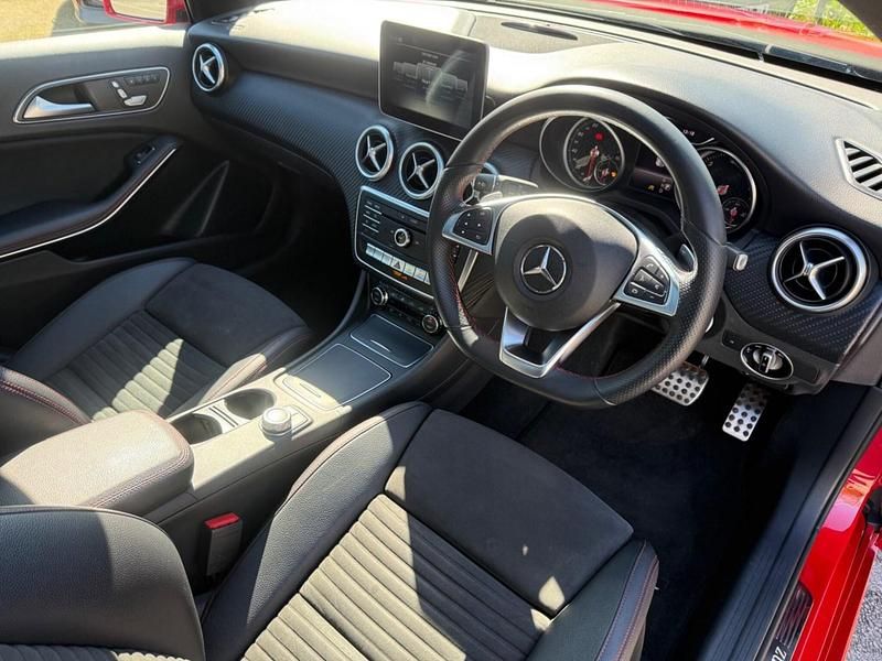 Used Mercedes A220 AMG Line Premium Plus 2017 Red Hatchback