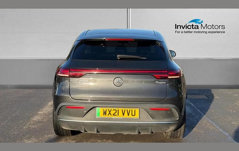 Used Mercedes EQC400 AMG Line Premium Plus 300 kW (408 HP) 2021 Graphite grey metallic SUV