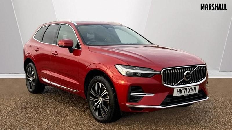 Red Used 2021 Volvo XC60 Inscription SUV | £29,616 (Fair price) - Image 1/4