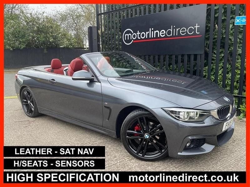 Used BMW 420 M Sport 184 HP (135 kW) 2019 Grey Cabriolet