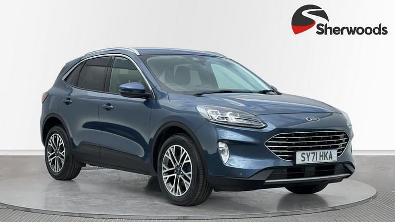 Blue Used 2021 Ford Kuga Titanium SUV | £15,499 (Fair price) - Image 1/4