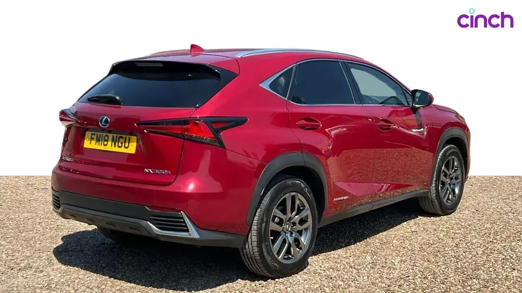 Used Lexus NX300h Luxury Line 194 HP (142 kW) 2018 Red SUV