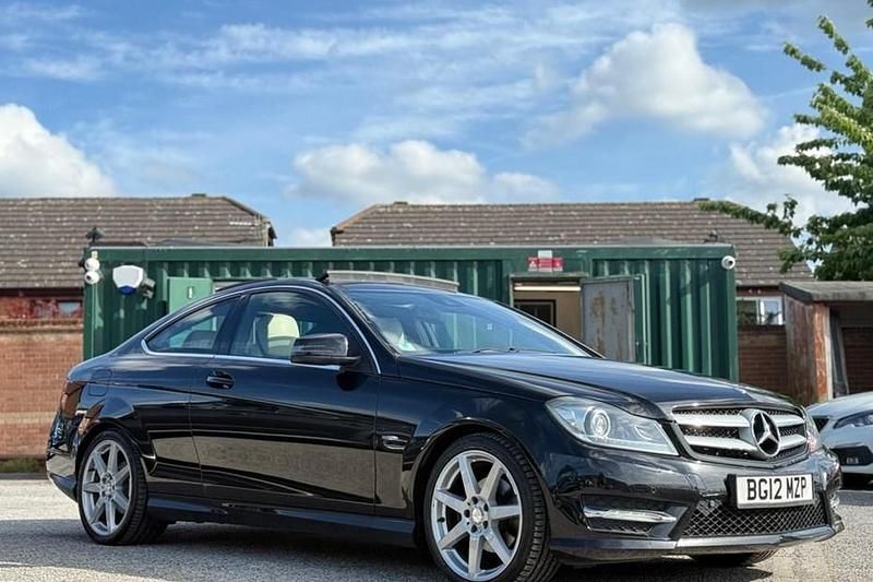 Black Used 2012 Mercedes C180 AMG Coupe | £6,450 (Fair price) - Image 1/1