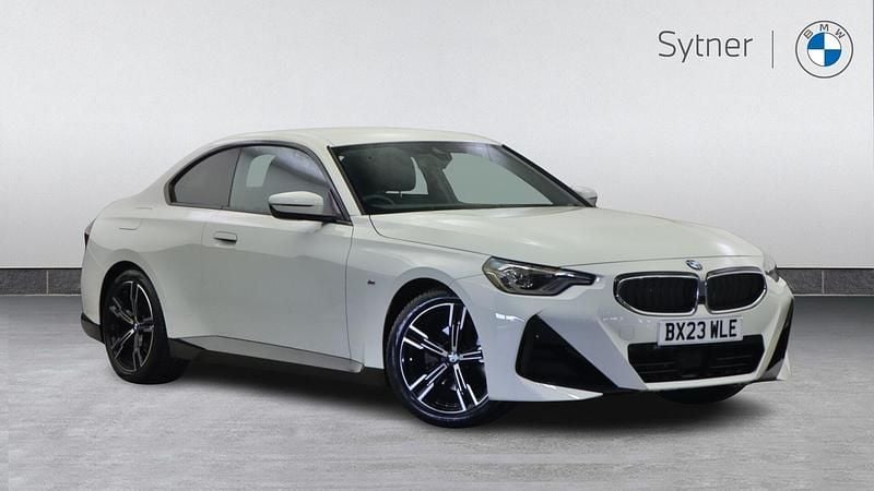 White Used 2023 BMW 220 M Sport Coupe | £29,000 (Good price) - Image 1/4