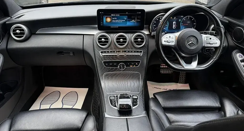 Used Mercedes C300 AMG line 2020 Grey Sedan
