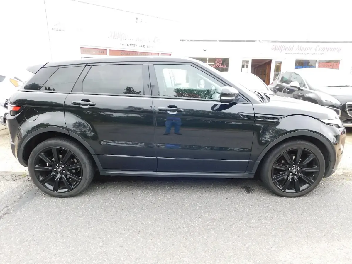 Used Land Rover Range Rover evoque Dynamic 190 HP (139 kW) 2013 Black SUV