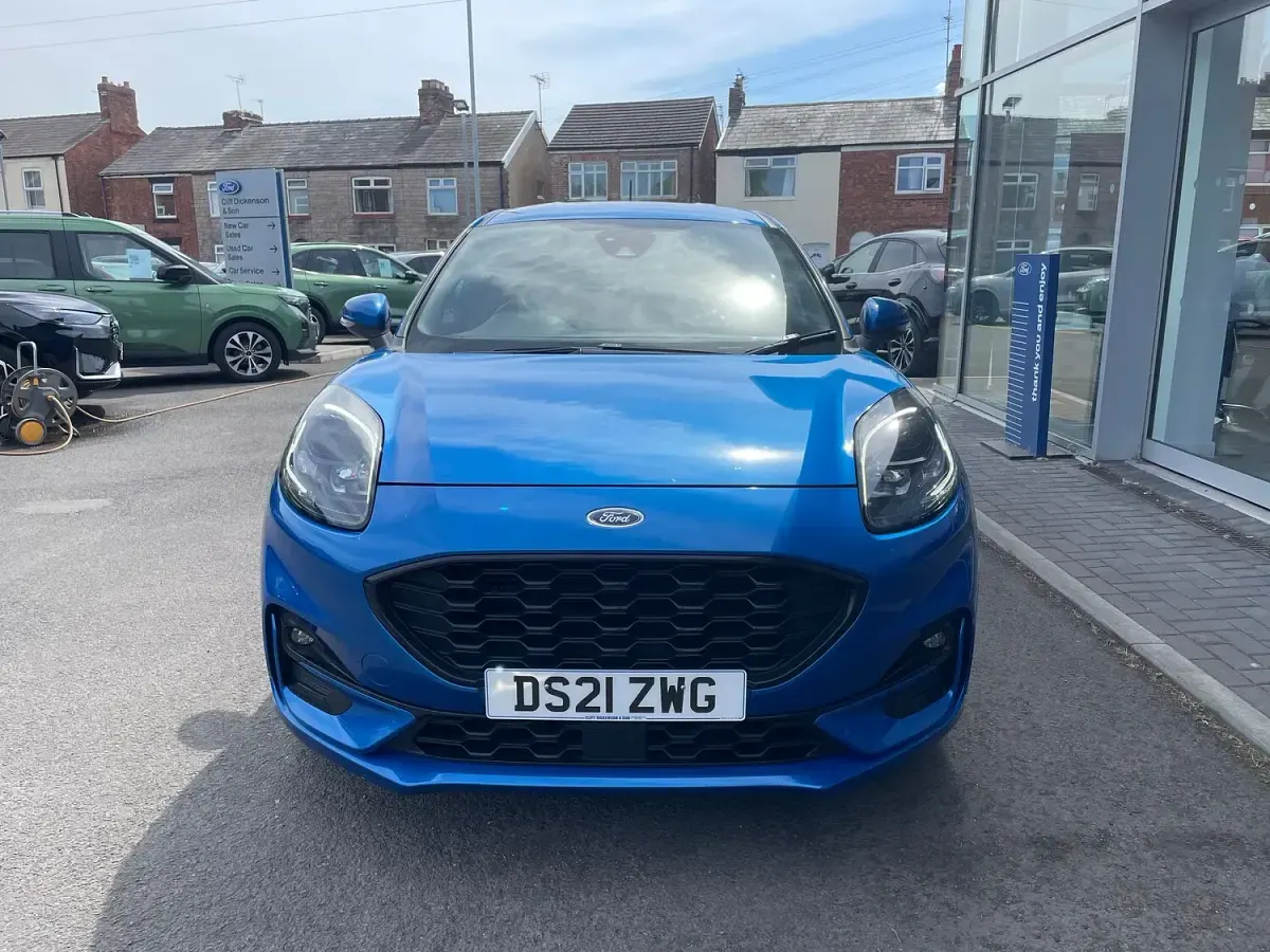 Used Ford Puma ST-Line 125 HP (91 kW) 2021 Blue SUV