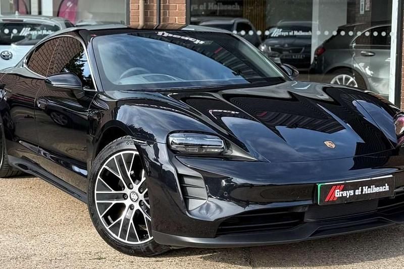 Used Porsche Taycan Performance Package 419 kW (571 HP) 2022 Black Sedan