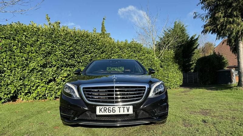 Used Mercedes S350 AMG line 2016 Black Sedan