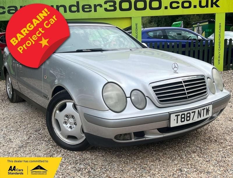Used Mercedes CLK230 Elegance 1999 Silver Cabriolet
