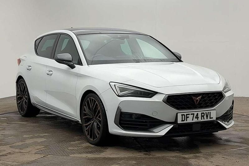Glacial white Used 2024 Cupra Leon VZ3 Hatchback | £31,340 (Expensive) - Image 1/4