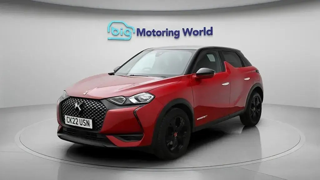 Used DS Automobiles DS3 Crossback Performance 100 HP (73 kW) 2022 Red SUV