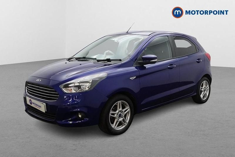 Used Ford Ka Plus Zetec 86 HP (63 kW) 2016 Blue Hatchback