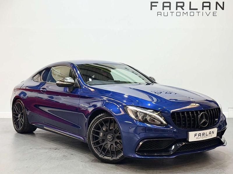 Blue Used 2017 Mercedes C63 AMG Coupe | £28,950 (Good price) - Image 1/4