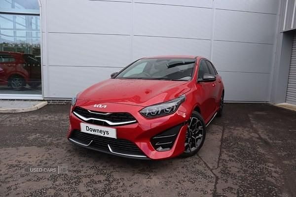Red Used 2024 Kia Ceed GT-Line Hatchback | £19,290 (Fair price) - Image 1/4