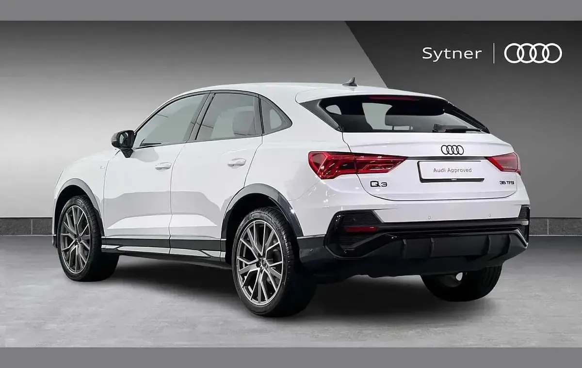 Used Audi Q3 Black Edition 150 HP (110 kW) 2024 White SUV
