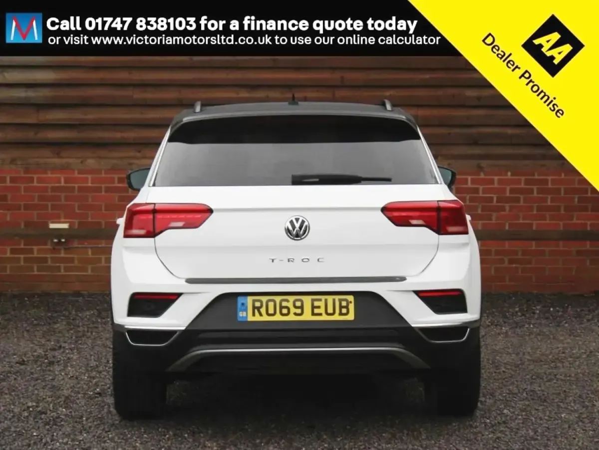 Usado VW T-Roc Design 115 HP (84 kW) 2019 Branco SUV