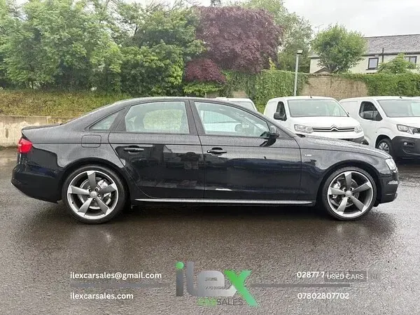 Used Audi A4 Black Edition 177 HP (130 kW) 2013 Black Sedan