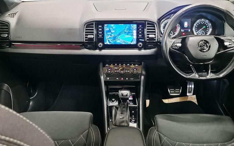 Used Skoda Karoq SportLine 150 HP (110 kW) 2021 Silver SUV