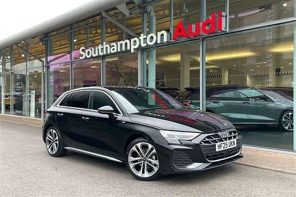 Used Audi A3 S-Line 148 HP (108 kW) 2025 Black Hatchback
