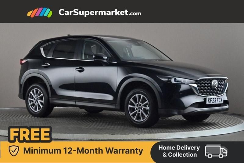 Black Used 2023 Mazda CX-5 Center-Line SUV | £18,197 (Super price) - Image 1/4