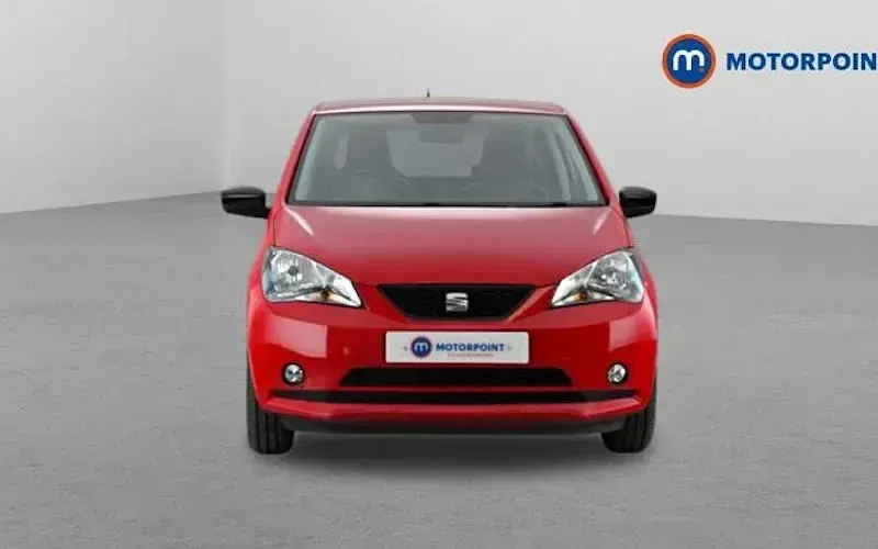 Begagnad Seat Mii Design 60 HK (44 kW) 2018 Röd Halvkombi