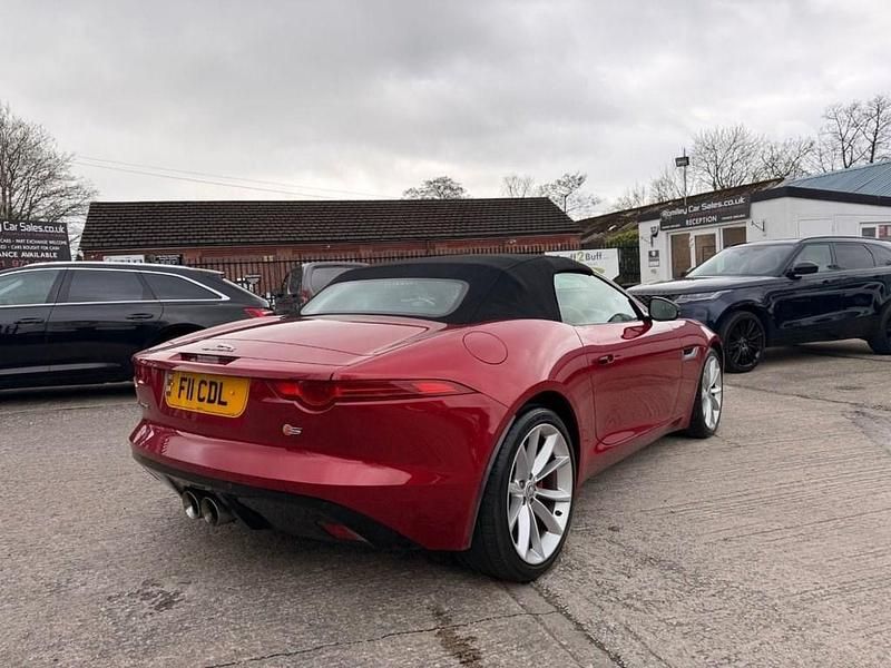 Used Jaguar F-Type Supercharged 380 HP (279 kW) 2013 Red Cabriolet