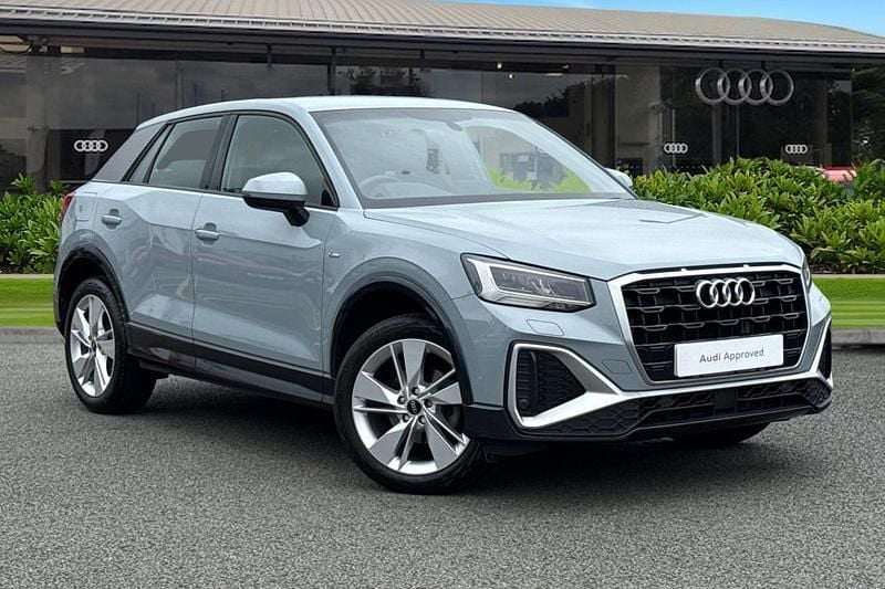 Grey Used 2023 Audi Q2 S-Line SUV | £20,450 (Fair price) - Image 1/4