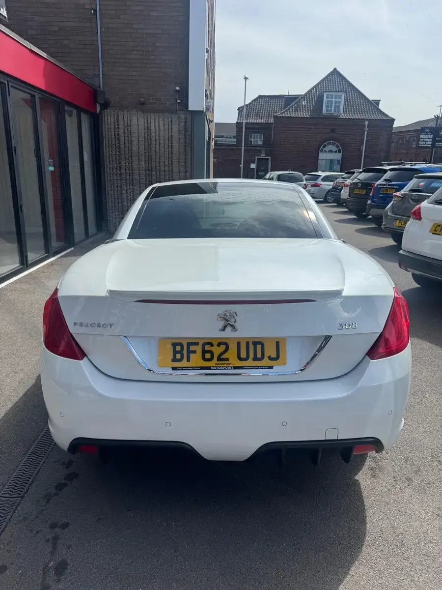 Used Peugeot 308 CC Allure 2012 White Cabriolet