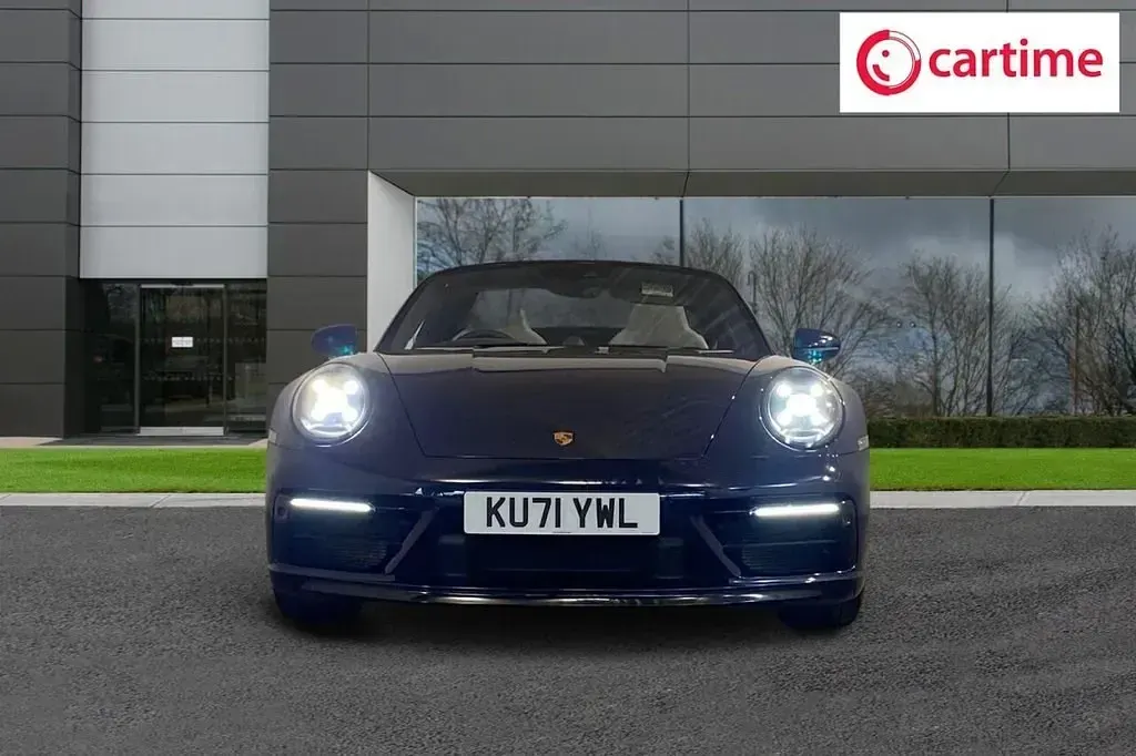 Begagnad Porsche 911 2021 Blå Cab