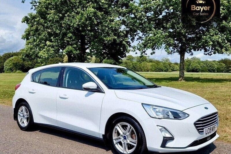 White Used 2019 Ford Focus Zetec Hatchback | £6,485 (Good price) - Image 1/1