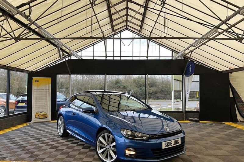 Used VW Scirocco R-line 184 HP (135 kW) 2016 Blue Coupe