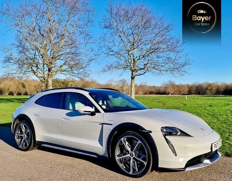 Grey Used 2021 Porsche Taycan Cross Turismo Estate | £56,500 (Super price) - Image 1/4