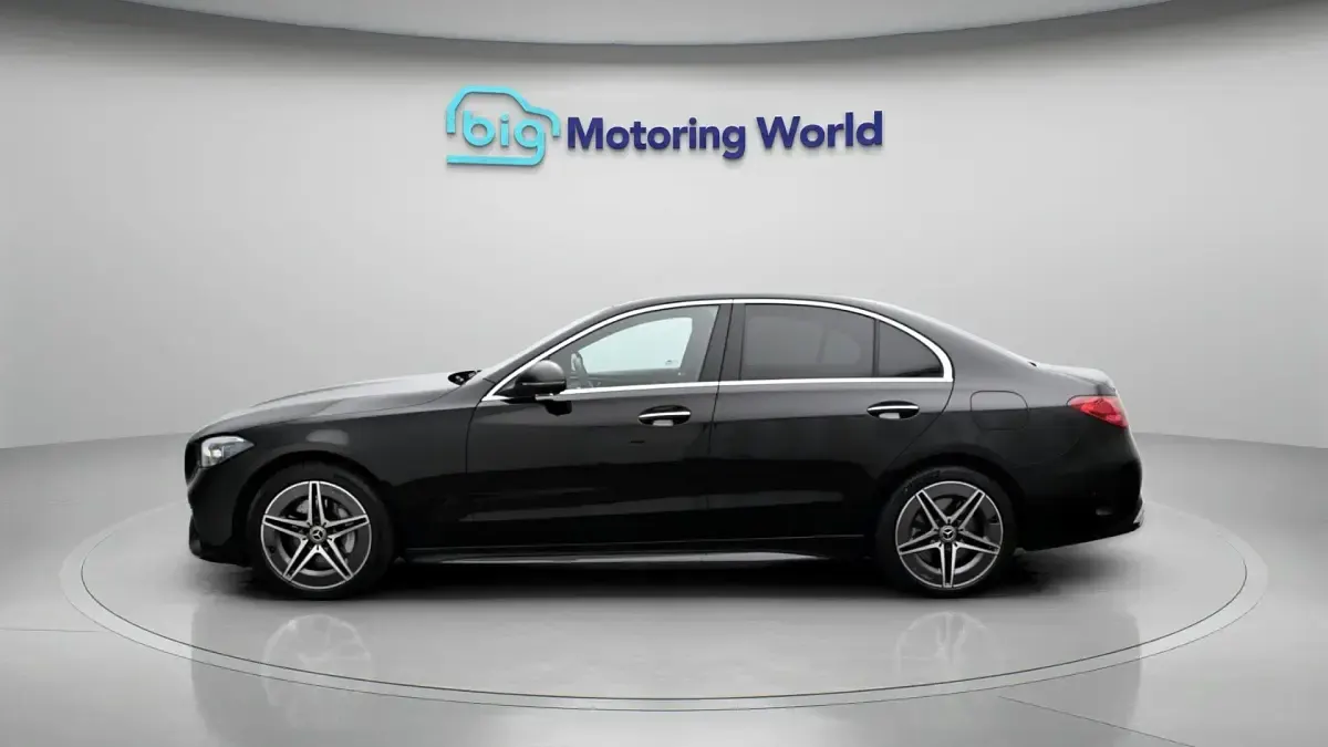 Used Mercedes C300e AMG line 313 HP (230 kW) 2024 Black Sedan