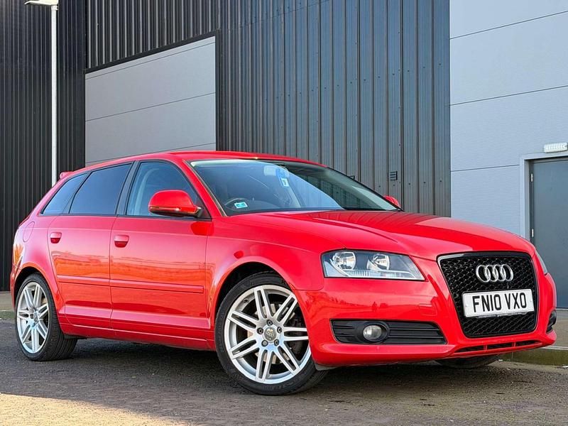 Used Audi A3 Sport 200 HP (147 kW) 2010 Red Hatchback