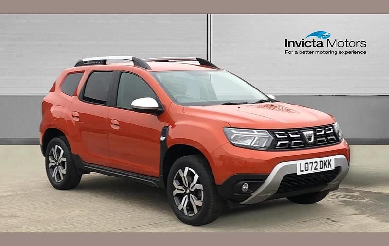 Used Dacia Duster Prestige 128 HP (94 kW) 2022 Orange SUV