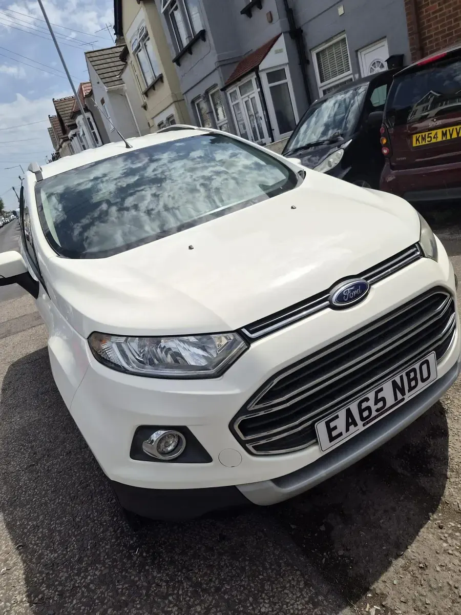 Used Ford Ecosport Titanium 95 HP (69 kW) 2015 White SUV